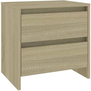 Bedside Cabinet Sonoma Oak 45x34.5x44.5 cm Engineered Wood Vidaxl Bedside Cabinet Sonoma Oak 45x34.5x44.5 cm Engineered Wood Vidaxl