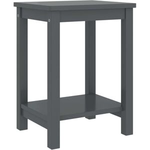 Bedside Cabinet Dark Grey 35x30x47 cm Solid Pinewood vidaXL Bedside Cabinet Dark Grey 35x30x47 cm Solid Pinewood vidaXL