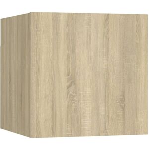 Bedside Cabinet Sonoma Oak 30.5x30x30 cm Engineered Wood Vidaxl Bedside Cabinet Sonoma Oak 30.5x30x30 cm Engineered Wood Vidaxl