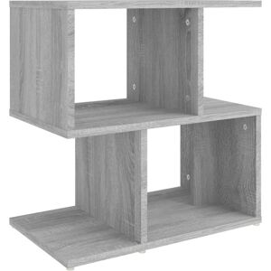 Bedside Cabinet Grey Sonoma 50x30x51.5 cm Engineered Wood Vidaxl Bedside Cabinet Grey Sonoma 50x30x51.5 cm Engineered Wood Vidaxl