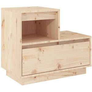 Bedside Cabinet 60x34x51 cm Solid Wood Pine Vidaxl Bedside Cabinet 60x34x51 cm Solid Wood Pine Vidaxl