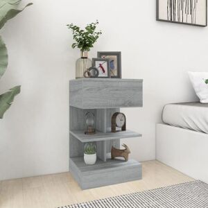 Bedside Cabinet Grey Sonoma 40x35x65 cm Engineered Wood Vidaxl Bedside Cabinet Grey Sonoma 40x35x65 cm Engineered Wood Vidaxl