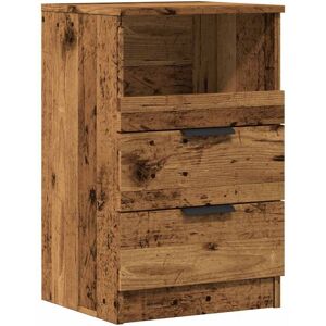 Vidaxl - Bedside Cabinets 2 pcs Old Wood 40x36x65 cm Engineered Wood Vidaxl - Bedside Cabinets 2 pcs Old Wood 40x36x65 cm Engineered Wood