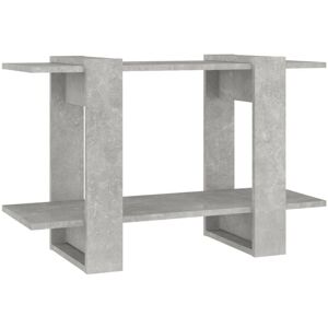 Book Cabinet/Room Divider Concrete Grey 80x30x51 cm Vidaxl Book Cabinet/Room Divider Concrete Grey 80x30x51 cm Vidaxl