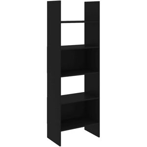 Book Cabinet Black 60x35x180 cm Engineered Wood vidaXL Book Cabinet Black 60x35x180 cm Engineered Wood vidaXL