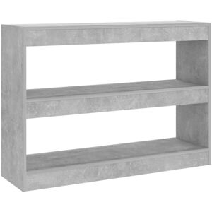 Book Cabinet/Room Divider Concrete Grey 100x30x72 cm Vidaxl Book Cabinet/Room Divider Concrete Grey 100x30x72 cm Vidaxl