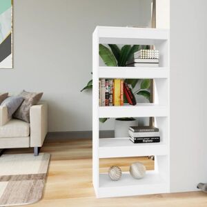 Book Cabinet/Room Divider White 60x30x135 cm Engineered Wood Vidaxl Book Cabinet/Room Divider White 60x30x135 cm Engineered Wood Vidaxl