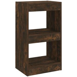 Book Cabinet/Room Divider Smoked Oak 40x30x72 cm Vidaxl Book Cabinet/Room Divider Smoked Oak 40x30x72 cm Vidaxl