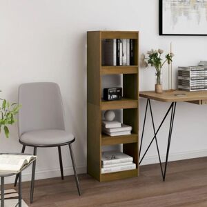 Vidaxl - Book Cabinet Room Divider Honey Brown 40x30x135.5 cm Pinewood Vidaxl - Book Cabinet Room Divider Honey Brown 40x30x135.5 cm Pinewood