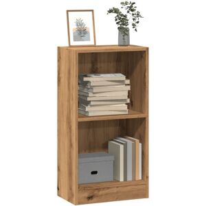 Bookcase Artisian Oak 40x24x76 cm Engineered Wood Vidaxl Bookcase Artisian Oak 40x24x76 cm Engineered Wood Vidaxl
