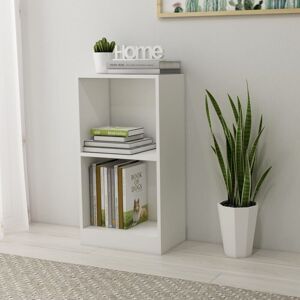 Bookshelf White 40x24x75 cm Engineered Wood Vidaxl Bookshelf White 40x24x75 cm Engineered Wood Vidaxl