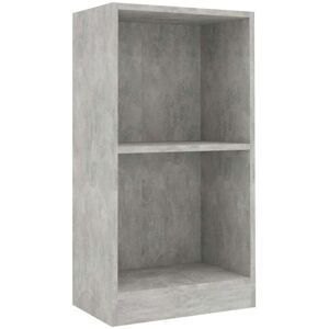 Bookshelf Concrete Grey 40x24x75 cm Engineered Wood Vidaxl Bookshelf Concrete Grey 40x24x75 cm Engineered Wood Vidaxl