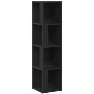 Vidaxl - Corner Shelves Black oak 33 x 33 x 132 cm Engineered Wood Vidaxl - Corner Shelves Black oak 33 x 33 x 132 cm Engineered Wood
