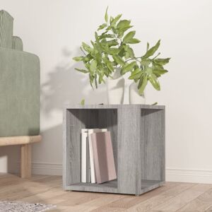 Side Table Grey Sonoma 33x33x34.5 cm Engineered Wood Vidaxl Side Table Grey Sonoma 33x33x34.5 cm Engineered Wood Vidaxl