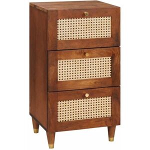 Vidaxl - Sideboard Brown 40 x 33.5 x 75 cm Cane and solid mango wood Vidaxl - Sideboard Brown 40 x 33.5 x 75 cm Cane and solid mango wood