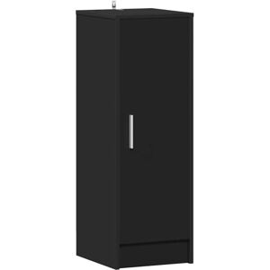 vidaXL Black Shoe Cabinet - 6 Shelves for Storage vidaXL Black Shoe Cabinet - 6 Shelves for Storage