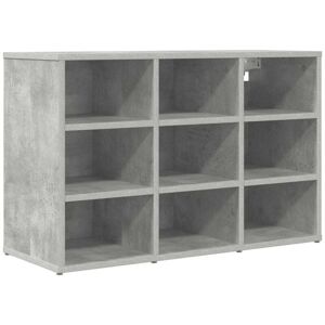 Vidaxl - Shoe Cabinet Concrete grey 77.5 x 30 x 51 cm Engineered wood Vidaxl - Shoe Cabinet Concrete grey 77.5 x 30 x 51 cm Engineered wood