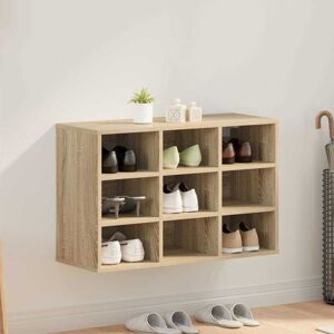 Vidaxl - Shoe Cabinet Sonoma oak 77.5 x 30 x 51 cm Engineered wood Vidaxl - Shoe Cabinet Sonoma oak 77.5 x 30 x 51 cm Engineered wood