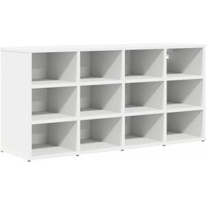 Shoe Cabinet with Shelf White 103 x 30 x 51 cm Engineered wood Vidaxl Shoe Cabinet with Shelf White 103 x 30 x 51 cm Engineered wood Vidaxl
