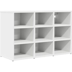 Vidaxl - Shoe Cabinet with Shelf White 77.5 x 30 x 51 cm Engineered wood Vidaxl - Shoe Cabinet with Shelf White 77.5 x 30 x 51 cm Engineered wood