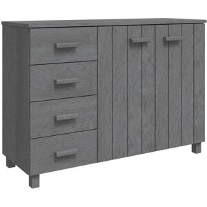 Vidaxl - Sideboard hamar Dark Grey 113x40x80 cm Solid Wood Pine Vidaxl - Sideboard hamar Dark Grey 113x40x80 cm Solid Wood Pine