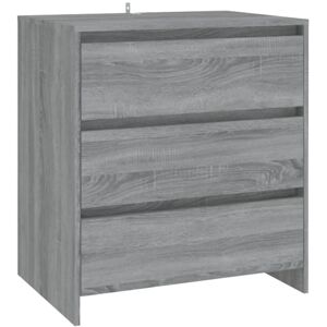 vidaXL Sideboard Grey Sonoma 70x41x75 cm Engineered Wood - Sideboard vidaXL Sideboard Grey Sonoma 70x41x75 cm Engineered Wood - Sideboard
