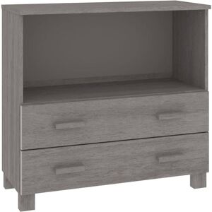 Sideboard hamar Light Grey 85x35x80 cm Solid Wood Pine Vidaxl Sideboard hamar Light Grey 85x35x80 cm Solid Wood Pine Vidaxl