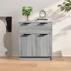 Sideboard Grey Sonoma 60x30x70 cm Engineered Wood Vidaxl Sideboard Grey Sonoma 60x30x70 cm Engineered Wood Vidaxl