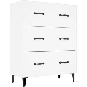 Sideboard White 69.5x34x90 cm Engineered Wood vidaXL Sideboard White 69.5x34x90 cm Engineered Wood vidaXL