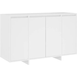 Sideboard White 120x41x75 cm Engineered Wood vidaXL Sideboard White 120x41x75 cm Engineered Wood vidaXL