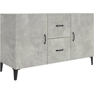 Sideboard Concrete Grey 100x36x60 cm Engineered Wood Vidaxl Sideboard Concrete Grey 100x36x60 cm Engineered Wood Vidaxl