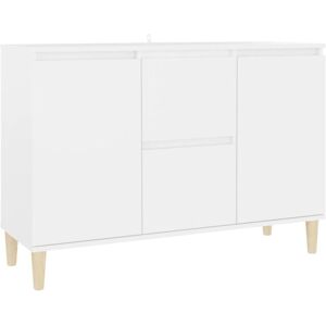Sideboard White 101x35x70 cm Engineered Wood Vidaxl Sideboard White 101x35x70 cm Engineered Wood Vidaxl