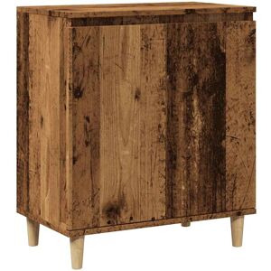 Sideboard Old Wood 60x35x70 cm Engineered Wood Vidaxl Sideboard Old Wood 60x35x70 cm Engineered Wood Vidaxl