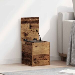 Storage Box Old wood 30 x 35 x 35 cm Engineered Wood Vidaxl Storage Box Old wood 30 x 35 x 35 cm Engineered Wood Vidaxl