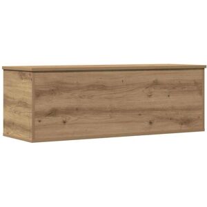 Storage Box Artisan oak 102 x 35 x 35 cm Engineered Wood Vidaxl Storage Box Artisan oak 102 x 35 x 35 cm Engineered Wood Vidaxl