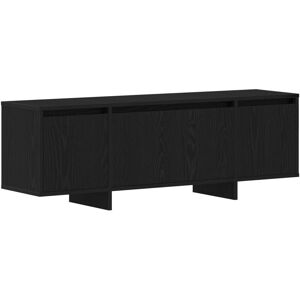 Vidaxl - Black Oak tv Cabinet - 120x30x40.5 cm - Engineered Wood Vidaxl - Black Oak tv Cabinet - 120x30x40.5 cm - Engineered Wood