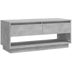 vidaXL 102x41x44 cm Concrete Grey TV Cabinet - TV Type vidaXL 102x41x44 cm Concrete Grey TV Cabinet - TV Type