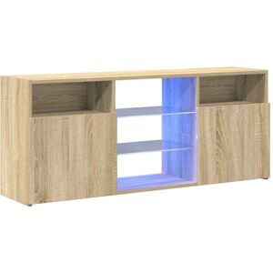 vidaXL 804304 Sonoma Oak LED TV Cabinet - TV Stand Furniture vidaXL 804304 Sonoma Oak LED TV Cabinet - TV Stand Furniture