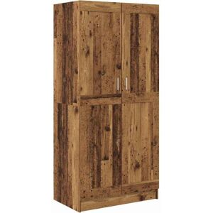 Wardrobe Other Old Wood 82.5 x 51.5 x 180 cm Engineered Wood Vidaxl Wardrobe Other Old Wood 82.5 x 51.5 x 180 cm Engineered Wood Vidaxl