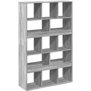 Vidaxl - Bookcase Grey Sonoma 100x33x156.5 cm Engineered Wood Vidaxl - Bookcase Grey Sonoma 100x33x156.5 cm Engineered Wood