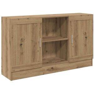 Sideboard Artisan Oak 120x30.5x70 cm Engineered Wood Vidaxl Sideboard Artisan Oak 120x30.5x70 cm Engineered Wood Vidaxl