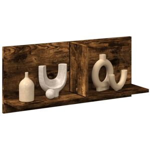vidaXL Wall Cabinet Smoked Oak - Wall Mount Storage vidaXL Wall Cabinet Smoked Oak - Wall Mount Storage