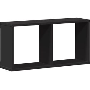Wall Cabinet 60x16x30 cm Black Engineered Wood Vidaxl Wall Cabinet 60x16x30 cm Black Engineered Wood Vidaxl