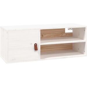 Wall Cabinet White 80x30x30 cm Solid Wood Pine Vidaxl Wall Cabinet White 80x30x30 cm Solid Wood Pine Vidaxl