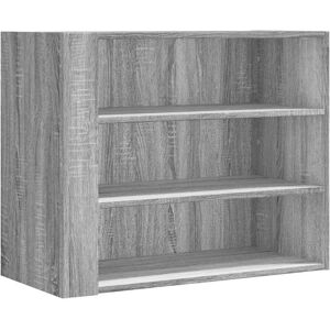 Wall Cabinet Grey Sonoma 75x35x60 cm Engineered Wood Vidaxl Wall Cabinet Grey Sonoma 75x35x60 cm Engineered Wood Vidaxl