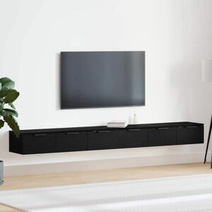 Wall Cabinet 2 pcs Black oak 102 x 30 x 20 cm Engineered Wood Vidaxl Wall Cabinet 2 pcs Black oak 102 x 30 x 20 cm Engineered Wood Vidaxl