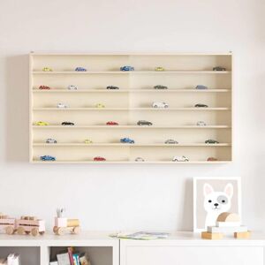 Wooden Collector's Display Case Brown 100 x 8.5 x 54 cm Plywood Vidaxl Wooden Collector's Display Case Brown 100 x 8.5 x 54 cm Plywood Vidaxl