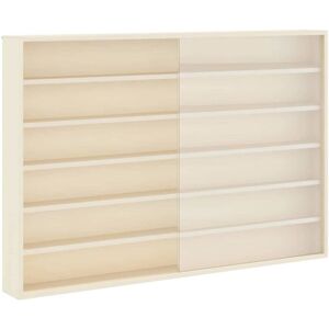 Vidaxl - Wooden Collector's Display Case Brown 80 x 8.5 x 54 cm Plywood Vidaxl - Wooden Collector's Display Case Brown 80 x 8.5 x 54 cm Plywood