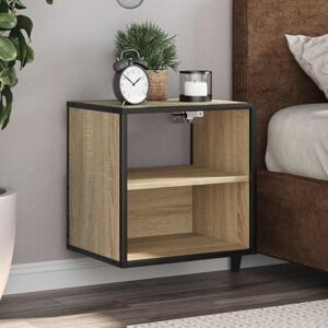 Vidaxl - Wall-mounted Bedside Cabinets 2 pcs Sonoma Oak 40x31x39.5 cm Vidaxl - Wall-mounted Bedside Cabinets 2 pcs Sonoma Oak 40x31x39.5 cm