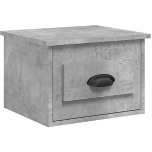 Wall-mounted Bedside Cabinet Concrete Grey 41.5x36x28cm Vidaxl Wall-mounted Bedside Cabinet Concrete Grey 41.5x36x28cm Vidaxl